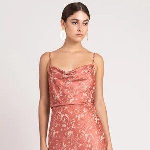 jenny yoo dahlia palermo satin dress size 4
